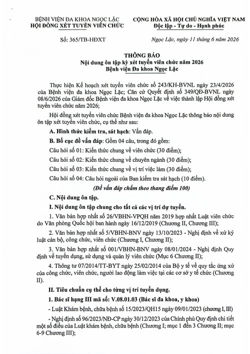 Th&ocirc;ng b&aacute;o nội dung &ocirc;n tập kỳ x&eacute;t tuyển vi&ecirc;n chức năm 2026 (1)-h&igrave;nh ảnh-0.jpg